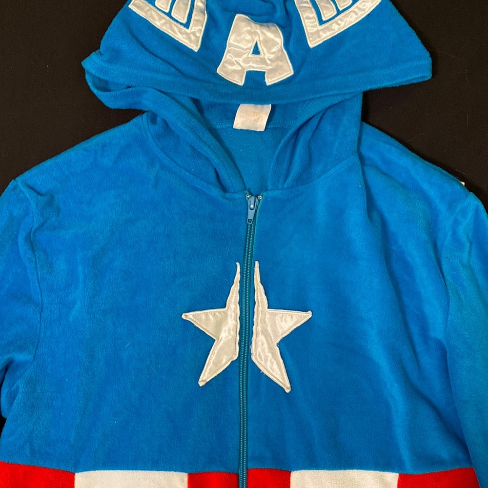 Captain America onesie